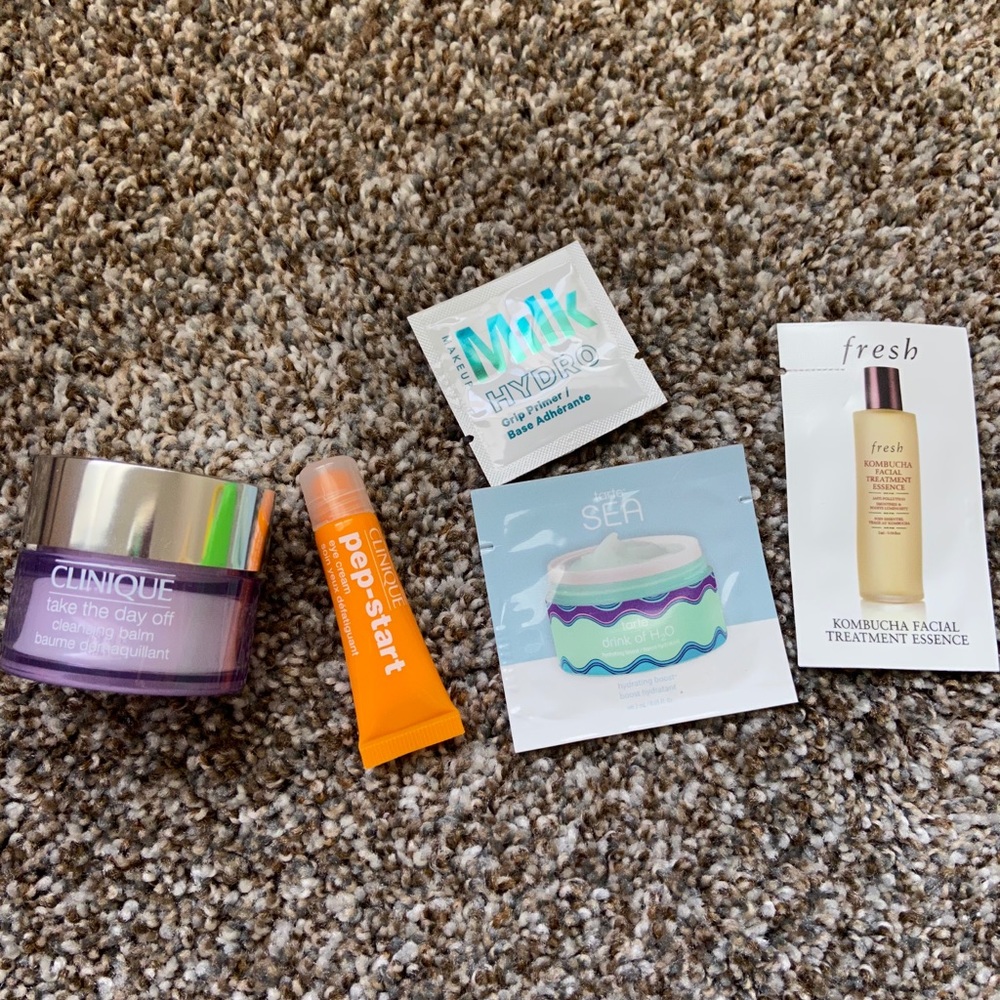 Clinique face products